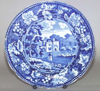 Tea Plate Luscombe c1825
